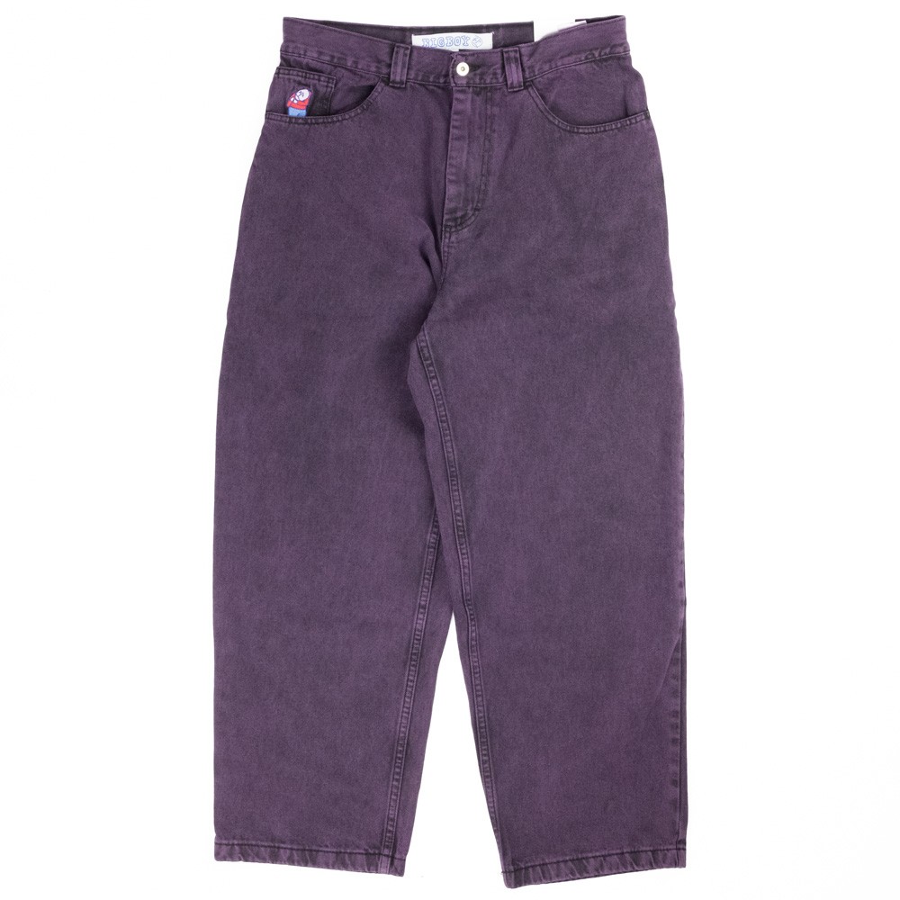 polar skate big boy xs 紫　パープル　新ロゴ　超希少 Big Boy Pants - Purple Black – Polar Skate Co.
